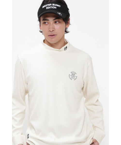 MASTER BUNNY EDITION（マスターバニーエディション）の「【MASTER BUNNY EDITION】リブスタート ハイネックカットソー（Tシャツ/カットソー・メンズ・グレー系その他2/ホワイト・X-LARGE/XX-LARGE）」の2枚目の写真