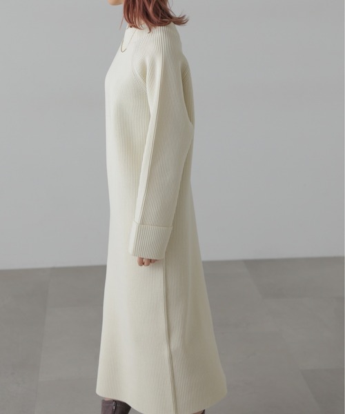 FREE'S MART(フリーズマート)の「前後2wayニットワンピース(ワンピース・レディース・ホワイト/ブラック/ブルー・FREE)」の13枚目の写真