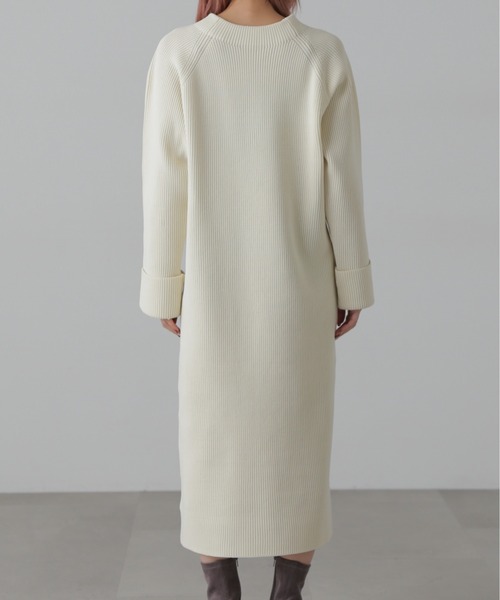 FREE'S MART(フリーズマート)の「前後2wayニットワンピース(ワンピース・レディース・ホワイト/ブラック/ブルー・FREE)」の22枚目の写真