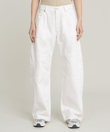 G-STAR RAW デニムパンツ WIDTH24 LENGTH30 ホワイト ジースター ロウ G-STAR RAW アーク 3D テーパード ホワイト