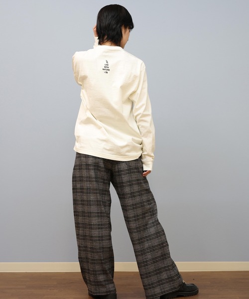 THE NORTH FACE(ザノースフェイス)の「THE NORTH FACE/ザ・ノース・フェイス ロンT/長袖ティシャツ カットソー NT32533(Tシャツ/カットソー・レディース・ホワイト/ブラック/ダークベージュ・L/M/S/XS)」の22枚目の写真