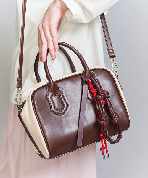 BEAUTY&YOUTH UNITED ARROWS（ビューティーアンドユースユナイテッドアローズ）の「＜VARNY＞ミックスコード チャーム（キーケース/キーアクセサリー・レディース・ダークブラウン/ブラック・FREE）」の3枚目の写真