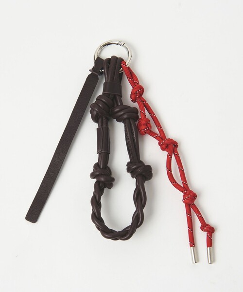 BEAUTY&YOUTH UNITED ARROWS（ビューティーアンドユースユナイテッドアローズ）の「＜VARNY＞ミックスコード チャーム（キーケース/キーアクセサリー・レディース・ダークブラウン/ブラック・FREE）」の5枚目の写真