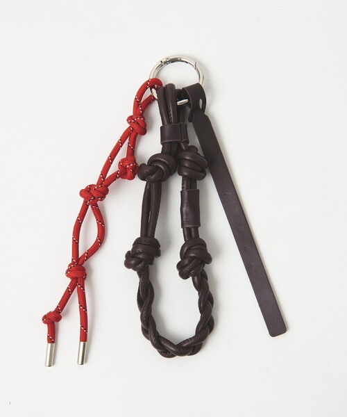 BEAUTY&YOUTH UNITED ARROWS（ビューティーアンドユースユナイテッドアローズ）の「＜VARNY＞ミックスコード チャーム（キーケース/キーアクセサリー・レディース・ダークブラウン/ブラック・FREE）」の6枚目の写真