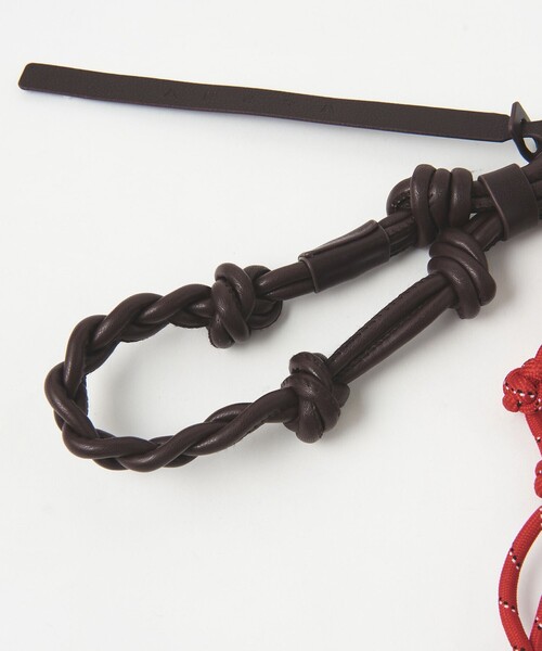 BEAUTY&YOUTH UNITED ARROWS（ビューティーアンドユースユナイテッドアローズ）の「＜VARNY＞ミックスコード チャーム（キーケース/キーアクセサリー・レディース・ダークブラウン/ブラック・FREE）」の8枚目の写真