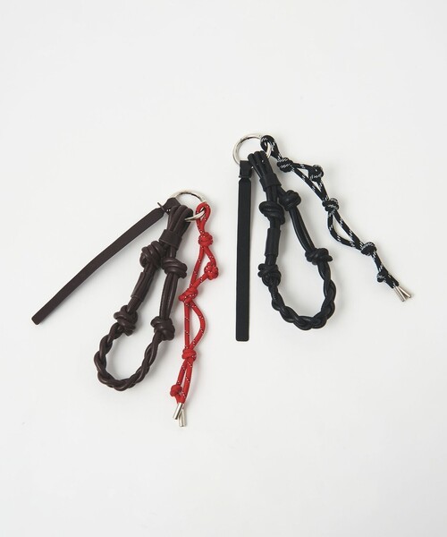 BEAUTY&YOUTH UNITED ARROWS（ビューティーアンドユースユナイテッドアローズ）の「＜VARNY＞ミックスコード チャーム（キーケース/キーアクセサリー・レディース・ダークブラウン/ブラック・FREE）」の16枚目の写真