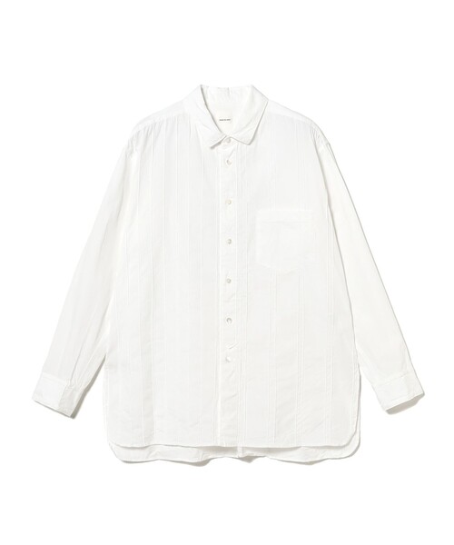 sage de cret（サージュデクレ）の「sage de cret / ピンタック PW Long Shirts（シャツ/ブラウス・メンズ・オフホワイト・S/M）」の2枚目の写真