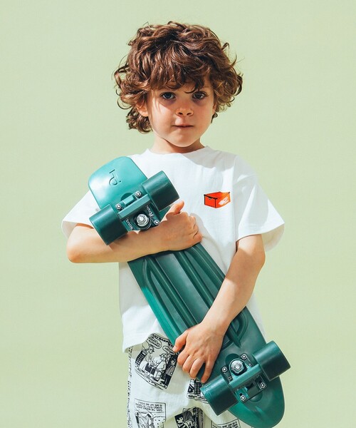 こども ビームス(コドモビームス)の「BEAMS コンテナボックス Tシャツ 2025(90~130cm)(Tシャツ/カットソー・キッズ・ホワイト・90/100/110/120/130)」の9枚目の写真