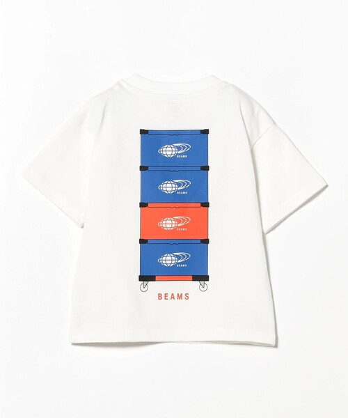 こども ビームス(コドモビームス)の「BEAMS コンテナボックス Tシャツ 2025(90~130cm)(Tシャツ/カットソー・キッズ・ホワイト・90/100/110/120/130)」の4枚目の写真