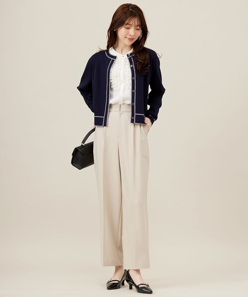 ANY SIS（エニィスィス）の「【洗える】褒めらレディ ワイドパンツ（その他パンツ・レディース・ライトグレー系6/ベージュ系/ピンク系/ネイビー系/ネイビー系6・1/2/3）」の15枚目の写真