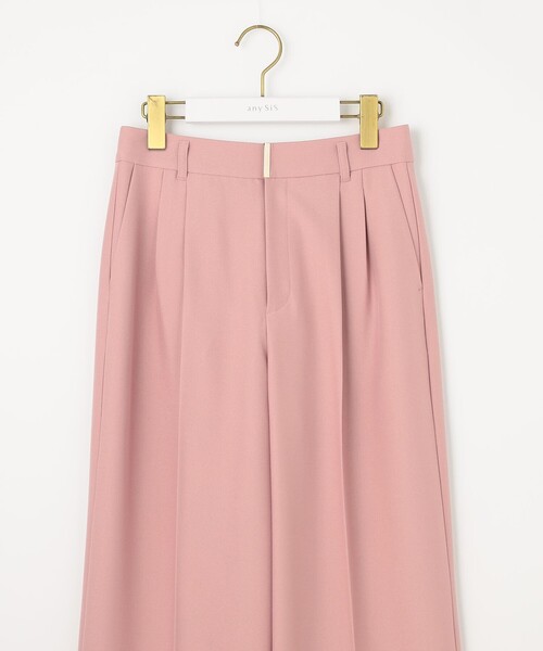 ANY SIS（エニィスィス）の「【洗える】褒めらレディ ワイドパンツ（その他パンツ・レディース・ライトグレー系6/ベージュ系/ピンク系/ネイビー系/ネイビー系6・1/2/3）」の18枚目の写真