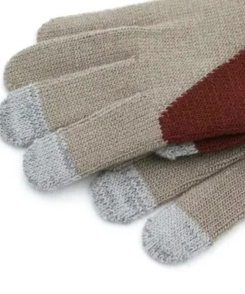 EVOLG（エヴォログ）の「【EVOLG/エヴォログ】LET2801 CRACKED ニットグローブ 手袋（手袋・メンズ・グレー系その他/ブラウン系その他/ブラック系その他3/ブルー系その他7・FREE）」の6枚目の写真