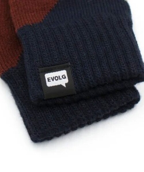 EVOLG（エヴォログ）の「【EVOLG/エヴォログ】LET2801 CRACKED ニットグローブ 手袋（手袋・メンズ・グレー系その他/ブラウン系その他/ブラック系その他3/ブルー系その他7・FREE）」の7枚目の写真