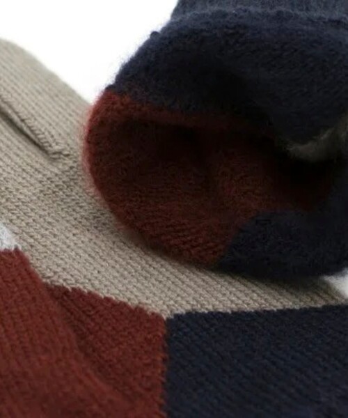 EVOLG（エヴォログ）の「【EVOLG/エヴォログ】LET2801 CRACKED ニットグローブ 手袋（手袋・メンズ・グレー系その他/ブラウン系その他/ブラック系その他3/ブルー系その他7・FREE）」の9枚目の写真