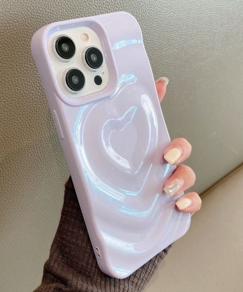 Fun & Daily（ファンアンドデイリー）の「F&D : エンボスハート iPhoneケース/ 15 / 16 / 17 / Plus / Pro / Pro Max / Air アイフォンケース（スマホケース/カバー・レディース・ベージュ/パープル/ブラック/シルバー/シルバー系その他・iPhone 15 Pro/iPhone 16/iPhone 16 Plus/iPhone 16 Pro/iPhone 15/E/iPhone 14/iPhone 16 Pro Max/iPhone 17/iPhone Air/iPhone 17 Pro）」の17枚目の写真