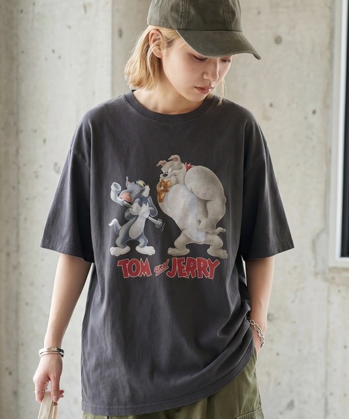 CORPUS SELECT(コーパストーキョー)の「ヴィンテージピグメント加工アソートデザイン 半袖Tシャツ(ユニバーサル・ワーナー・サンリオ)(Tシャツ/カットソー・メンズ・ブラック系その他/ブラック系その他2/ブラック系その他3/ブラック系/ブラック系1/ブラック系2/ブラック系3/ブラック系4/ブラック系6/ブラック系7/ブラック系8/ブラック系9/ブラック系5/ブラック系その他4/ブラック系その他6/ブラック系その他7/その他1/その他/ブラック系その他5・XL/L/M)」の7枚目の写真