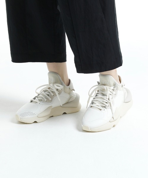 Y-3(ワイスリー)の「Y-3 KAIWA(スニーカー・メンズ・ホワイト・23.5cm/22.5cm/23.0cm/24.0cm/24.5cm/25.0cm/25.5cm/26.0cm/26.5cm/27.0cm/27.5cm/28.0cm/28.5cm/29.0cm)」の2枚目の写真