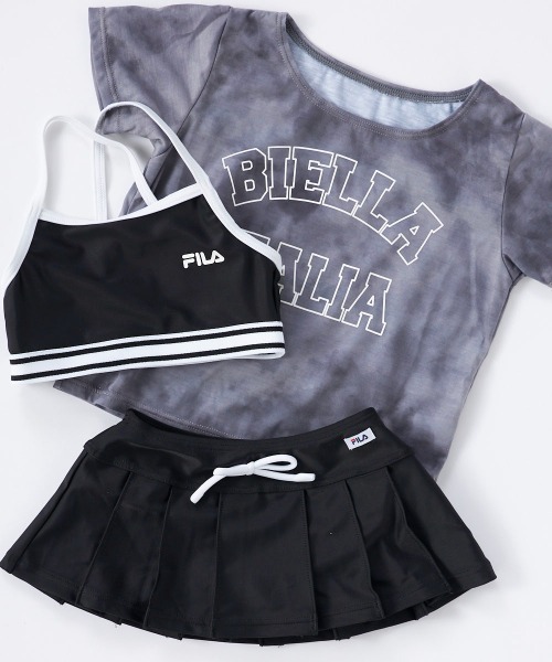 FILA三点セット FILA:フィラ】キッズ Tシャツ付き水着3点セット（水着）｜FILA