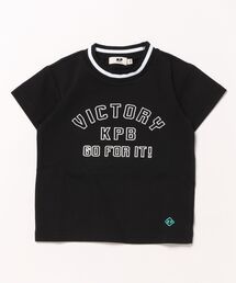 KP BOY タグ付き　新品　140 半袖Tシャツ　ズボン 車ポケット付きカラー杢半袖Tシャツ(80～90)(80cm 赤): ベビー