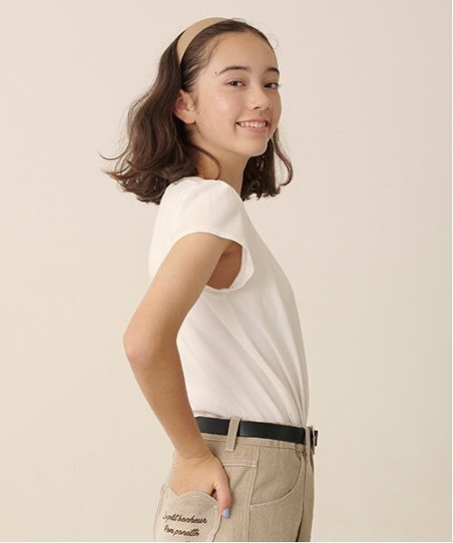 セール】ノーカラーZIPカーデTシャツセット（Tシャツ/カットソー