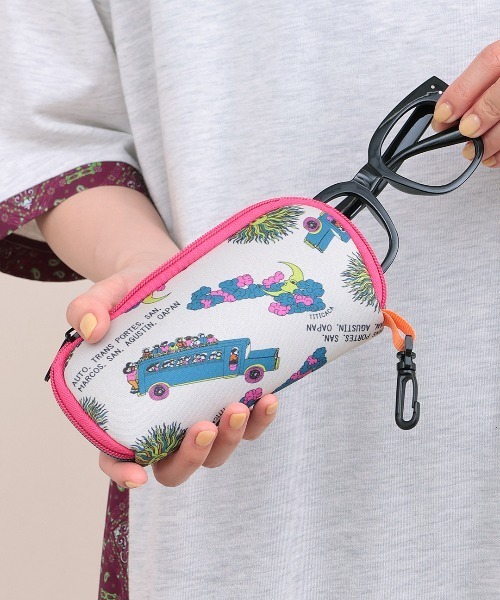 チチカカ（チチカカ）の「トラベルグラスケース（その他小物・レディース・カラフル/ベージュ・FREE）」の2枚目の写真