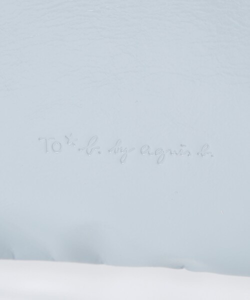 To b. by agnes b.(トゥービーバイアニエスベー)の「レザートート(トートバッグ・レディース・ブルー系その他・FREE)」の7枚目の写真