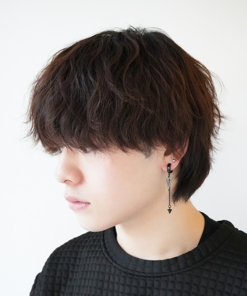 SORUTT / ソルト 】トライアングルモチーフ メンズライク イヤリング