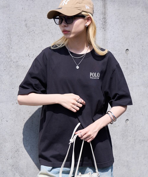 POLO BCS（ポロ ビーシーエス）の「【POLO BCS】ZOZO限定商品 One point POLO print tee ワンポイントクラシカルポロTee ユニセックスサイズ展開（Tシャツ/カットソー・レディース・ピンク/ネイビー/ブラック/ホワイト/ホワイト系その他2/グリーン/ブラック系その他2・XL/L/M/S/XS）」の19枚目の写真