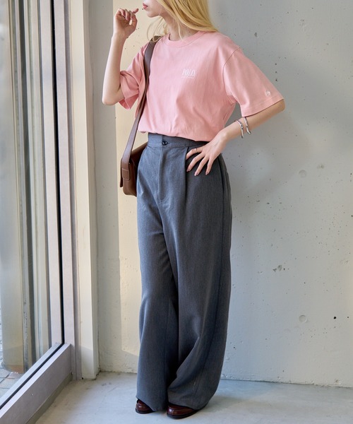 POLO BCS（ポロ ビーシーエス）の「【POLO BCS】ZOZO限定商品 One point POLO print tee ワンポイントクラシカルポロTee ユニセックスサイズ展開（Tシャツ/カットソー・レディース・ピンク/ネイビー/ブラック/ホワイト/ホワイト系その他2/グリーン/ブラック系その他2・XL/L/M/S/XS）」の8枚目の写真