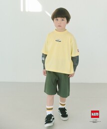 green label relaxing（グリーンレーベルリラクシング）の「【別注】＜TOMICA＞レイヤード ロングスリーブ Tシャツ / キッズ  100cm-120cm（Tシャツ/カットソー・キッズ）」
