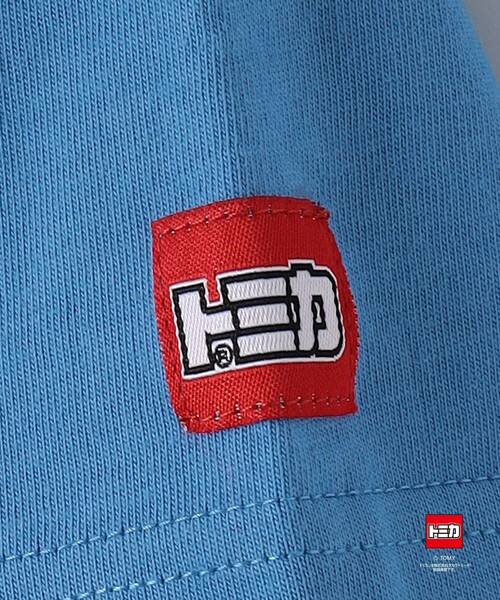 green label relaxing（グリーンレーベルリラクシング）の「【別注】＜TOMICA＞レイヤード ロングスリーブ Tシャツ / キッズ  100cm-120cm（Tシャツ/カットソー・キッズ・ターコイズブルー/イエロー/ケリーグリーン・100cm/120cm/110cm）」の9枚目の写真