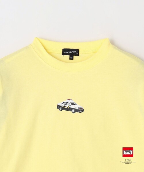 green label relaxing（グリーンレーベルリラクシング）の「【別注】＜TOMICA＞レイヤード ロングスリーブ Tシャツ / キッズ  100cm-120cm（Tシャツ/カットソー・キッズ・ターコイズブルー/イエロー/ケリーグリーン・100cm/120cm/110cm）」の14枚目の写真