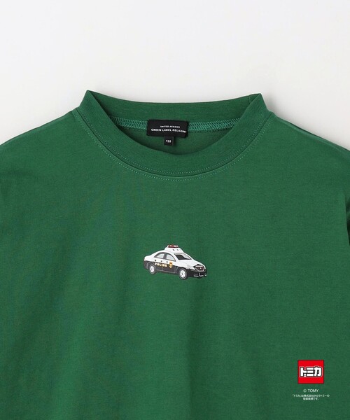 green label relaxing（グリーンレーベルリラクシング）の「【別注】＜TOMICA＞レイヤード ロングスリーブ Tシャツ / キッズ  100cm-120cm（Tシャツ/カットソー・キッズ・ターコイズブルー/イエロー/ケリーグリーン・100cm/120cm/110cm）」の17枚目の写真