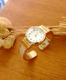 〈nattito/ナティート〉Bangle Watch/バングル ウォッチ カミラ