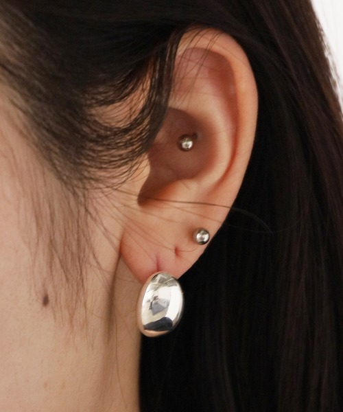 blatto(ブラット)の「blatto/ブラット デザイン ピアス 両耳用 bla-pierce-f001 U メンズ 秋物 秋服 2026年秋冬(ピアス(両耳用)・メンズ・グレー系その他/その他6/その他25/その他18/その他16/その他15/その他14/その他8/その他24/その他22/その他19/Z/Q/その他7/その他23/その他21/Silver/P/グレー系その他3/その他5/その他11/W/V/U/T/C/K/M/N/その他/その他17/その他26/その他28/その他29/B/G/I/R/Y/その他20/その他32/その他4/その他9/グレー系その他6/シルバー/A/H/J/O/その他13/その他31/その他33/グレー系その他7/シルバーグレー/E/F/S/その他2/その他3/その他34/その他35/その他1/グレー系その他2/グレー系その他5・FREE)」の12枚目の写真