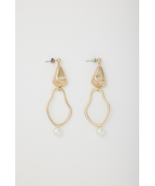 RODEO CROWNS WIDE BOWL（ロデオクラウンズワイドボウル）の「ティアドロップ フープミックスピアス（ピアス（両耳用）・レディース・シルバー/ゴールド・FREE）」の3枚目の写真