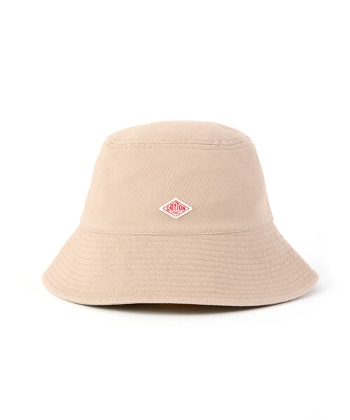 DANTON(ダントン)の「COTTON DRILL BUCKET HAT(ハット・レディース・ベージュ/オフホワイト/チャコール/ブラック・F)」の5枚目の写真