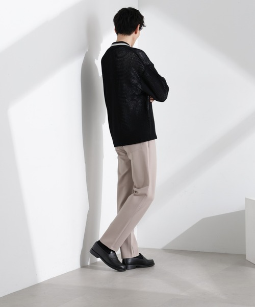 NANO universe(ナノユニバース)の「5P テーパードパンツ(その他パンツ・メンズ・ブラック/ライトベージュ/チャコール・S/M/L/XL)」の13枚目の写真
