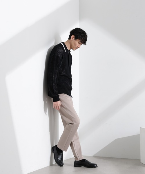 NANO universe(ナノユニバース)の「5P テーパードパンツ(その他パンツ・メンズ・ブラック/ライトベージュ/チャコール・S/M/L/XL)」の17枚目の写真