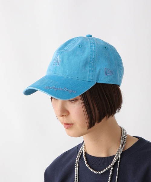 LEPSIM（レプシィム）の「【NEW ERA】ピグメントキャップ　286144（キャップ・レディース・ブラック/ライトグレー/ブルー/ブラウン/ライトブルー/ライトピンク/グリーン・ONE SIZE）」の12枚目の写真