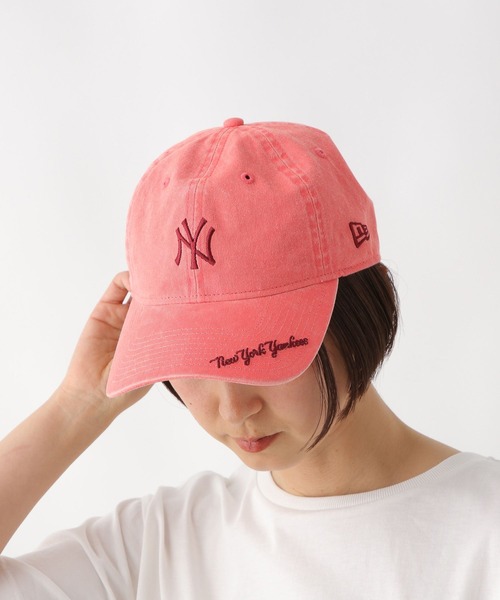 LEPSIM（レプシィム）の「【NEW ERA】ピグメントキャップ　286144（キャップ・レディース・ブラック/ライトグレー/ブルー/ブラウン/ライトブルー/ライトピンク/グリーン・ONE SIZE）」の10枚目の写真