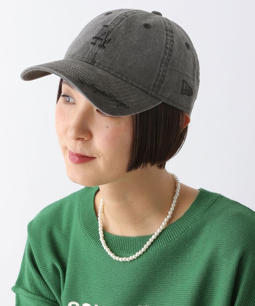 LEPSIM（レプシィム）の「【NEW ERA】ピグメントキャップ　286144（キャップ・レディース・ブラック/ライトグレー/ブルー/ブラウン/ライトブルー/ライトピンク/グリーン・ONE SIZE）」の21枚目の写真