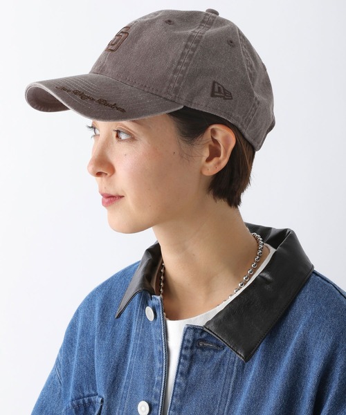 LEPSIM（レプシィム）の「【NEW ERA】ピグメントキャップ　286144（キャップ・レディース・ブラック/ライトグレー/ブルー/ブラウン/ライトブルー/ライトピンク/グリーン・ONE SIZE）」の19枚目の写真
