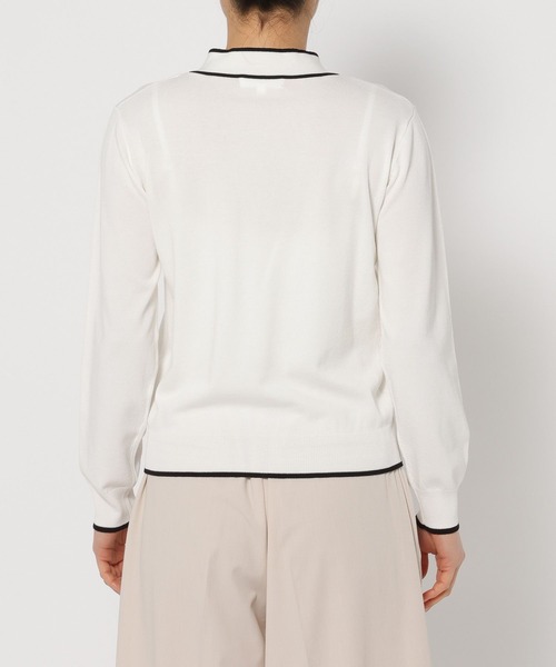 FOUND GOOD（ファウンドグッド）の「14Gキレイナボウタイニット（ニット/セーター・レディース・ホワイト系5/ネイビー/ブラック・L/M/S）」の16枚目の写真