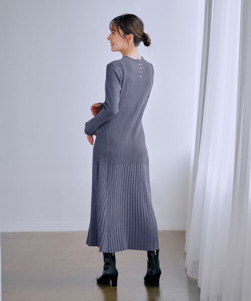 【新品】コヒナ　COHINA　ワンピース ナローストラップギャザーキャミワンピース | 小柄・低身長女性