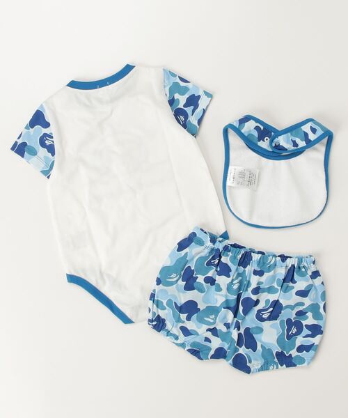 A BATHING APE（アベイシングエイプ）の「ABC CAMO BABY MILO BABY GIFT SET（ベビーギフト・キッズ・グリーン/ピンク/ブルー・70/80）」の13枚目の写真