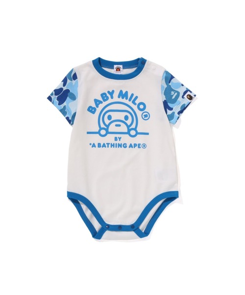 A BATHING APE（アベイシングエイプ）の「ABC CAMO BABY MILO BABY GIFT SET（ベビーギフト・キッズ・グリーン/ピンク/ブルー・70/80）」の8枚目の写真