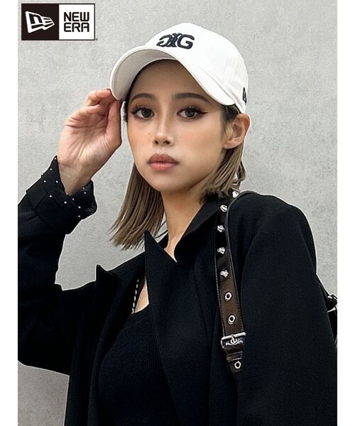 NEW ERA（ニューエラ）の「GYDA×NEWERA SymmetryGYDA CAP（キャップ・レディース・オフホワイト/ブラック・FREE）」の6枚目の写真