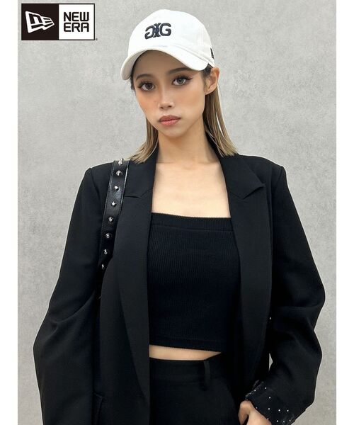 NEW ERA（ニューエラ）の「GYDA×NEWERA SymmetryGYDA CAP（キャップ・レディース・オフホワイト/ブラック・FREE）」の7枚目の写真