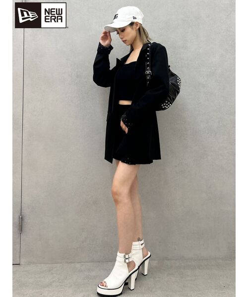 NEW ERA（ニューエラ）の「GYDA×NEWERA SymmetryGYDA CAP（キャップ・レディース・オフホワイト/ブラック・FREE）」の8枚目の写真